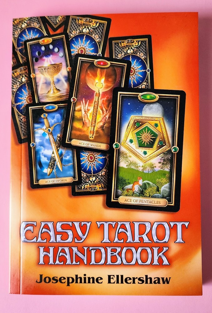 Gilded Tarot Deck & Easy Tarot Handbook Set with Celtic Cross Mat – Complete Kit
