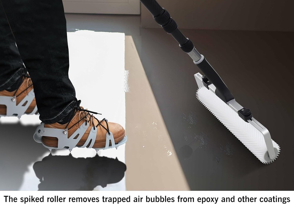 Spiked Roller for Self Leveling 18 inch Self Leveling Cement Tools Epoxy