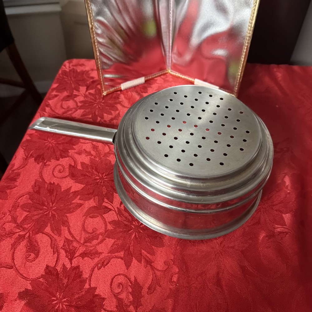 Generic 3 QT Stainless Steel 8” Steamer Strainer Basket Insert with Long Handle