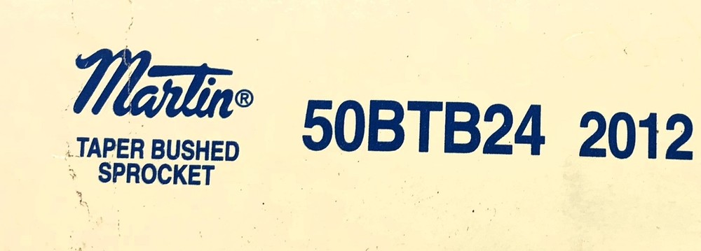 Martin Taper Bushed Sprocket 50BTB24 2012 NOS