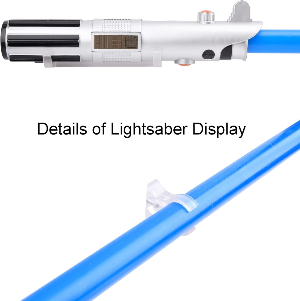 Horizontal Lightsaber Wall Mount Holder Light Saber Display Rack Hook Stand, Com