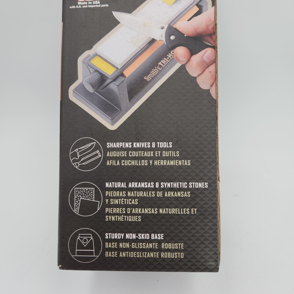 Smith's Tri-Hone Sharpening System 3 Way Coarse Med Fine Set