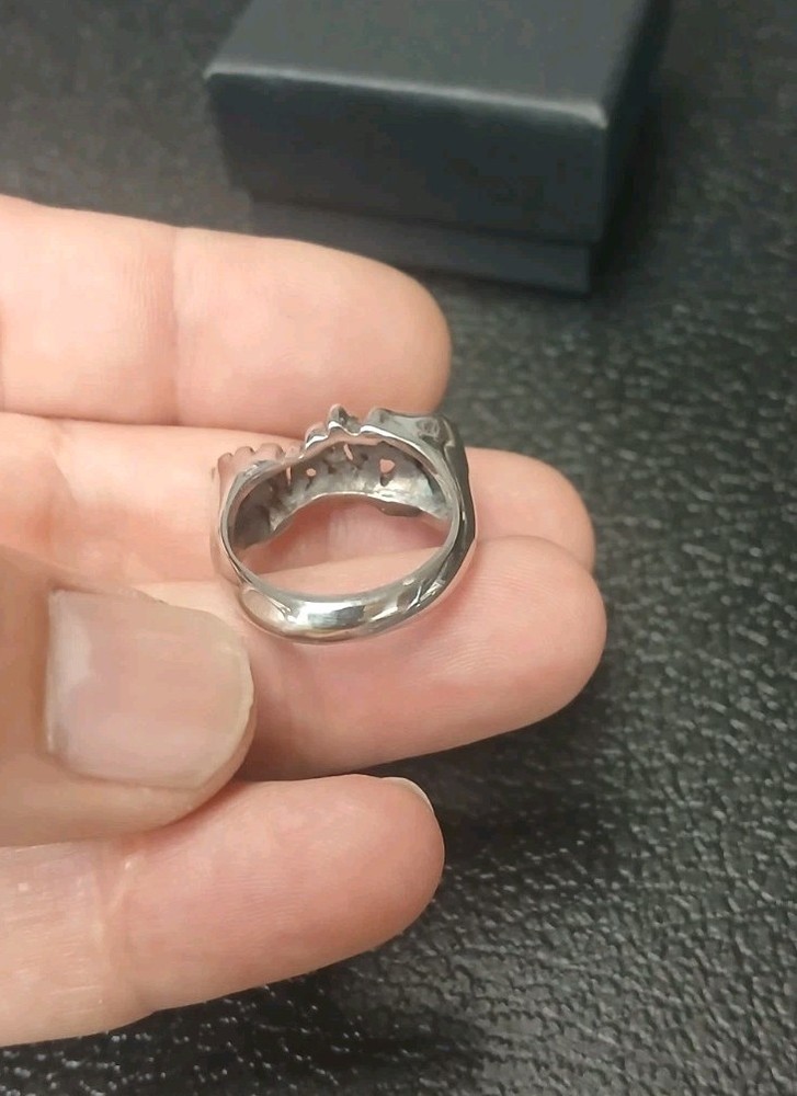 Kelsey Handmade Silver Ring Size 8