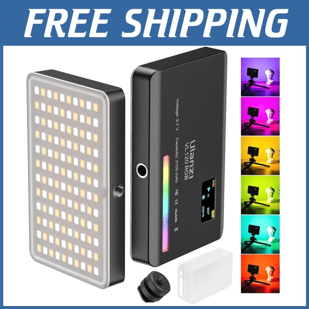 Portable RGB Video Light 360 Color Effects