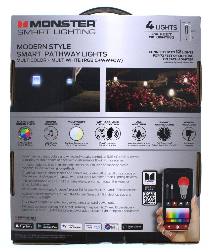 Monster Smart Lighting Modern Style Pathway Lighting