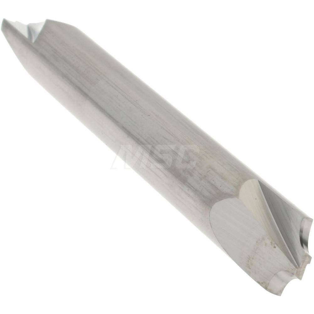Accupro 0.078" Radius, 1/4" Diam, 2 Flute Solid Carbide Corner Rounding End M...