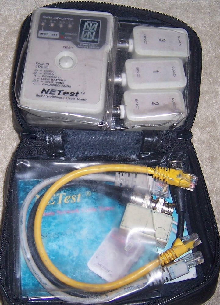 NETest Remote Network Cable Tester