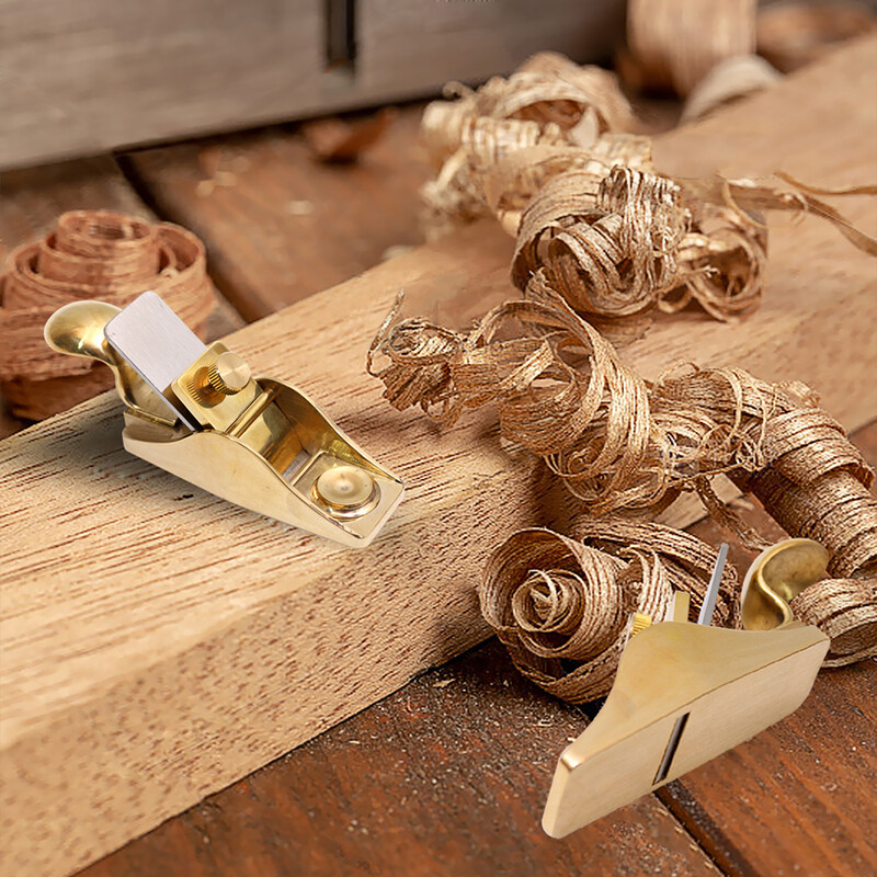4pcs Brass planes Violin making tools woodworking thumb plane luthier tools