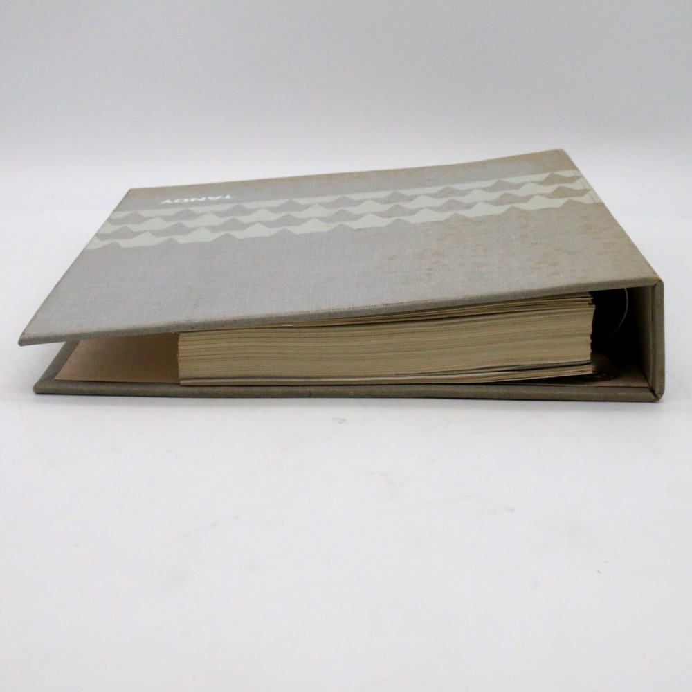 Vintage Tandy 1000 BASIC, MS-DOS, Multiplan Worksheet Reference Manuals, 1983/84