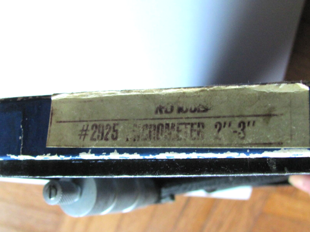 K-D Tools Micrometer - 1-2” - Made In USA