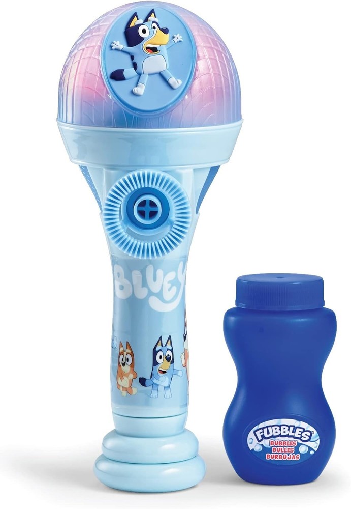 Bluey Dance Mode Bubble Maker & Microphone Set - Perfect for Easter or Birthdays