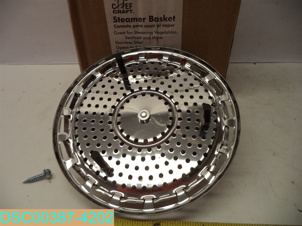 CHEF CRAFT S-S Folding Steaming Basket