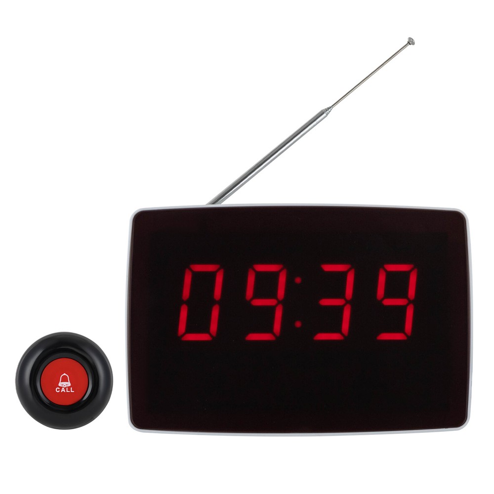 Wireless Calling Button Elderly Nurse Alert System 10 Call Buttons+1 Receiver