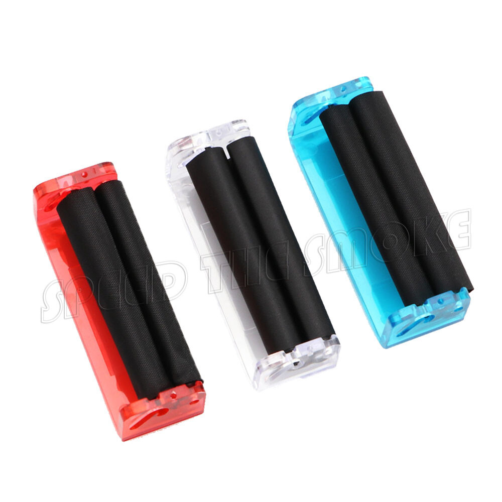 Plastic Rolling Papers Rolling Machine Cigarette Hand Roller Maker 70mm New