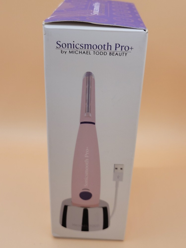 Michael Todd Beauty Sonicsmooth Pro+ Pink Sonic Dermaplaning System