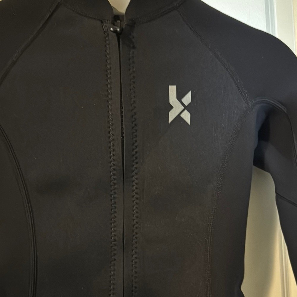 Black Long Sleeve Nylon Dive Water Suit