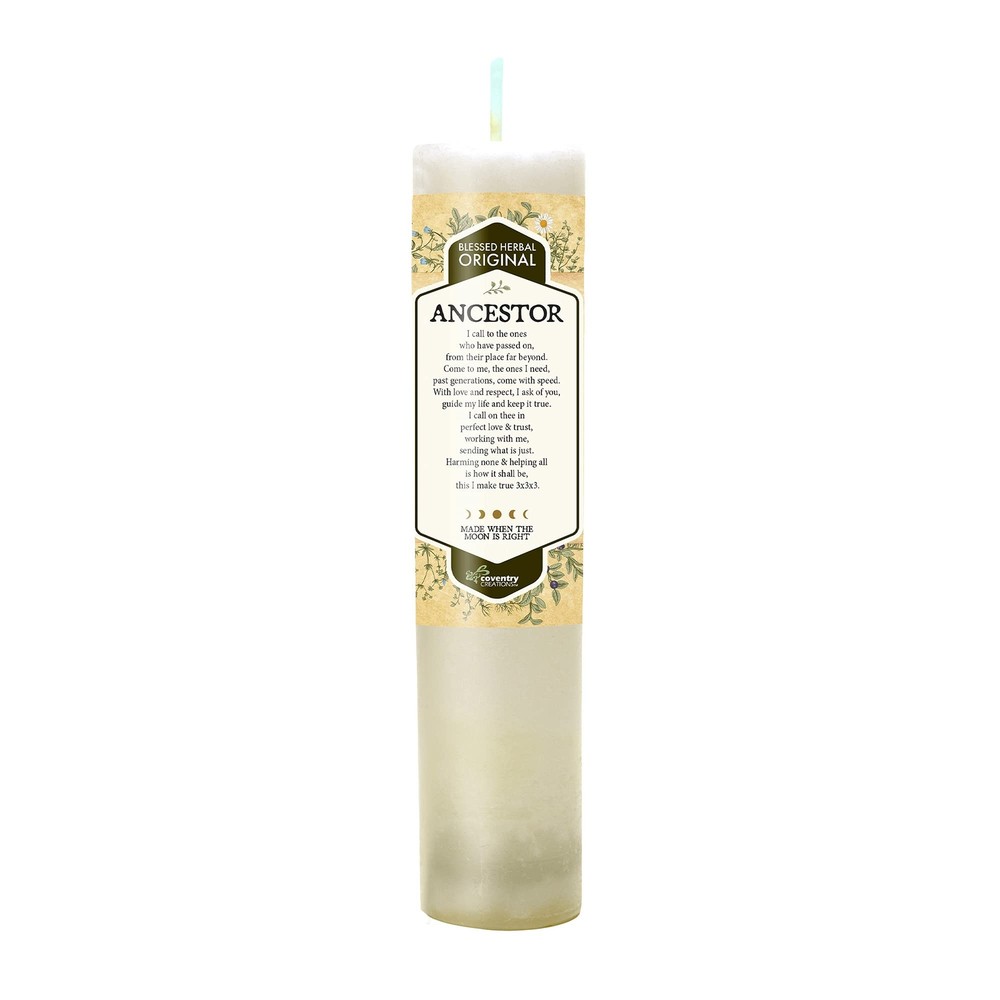 Blessed Herbal Candle Ancestor