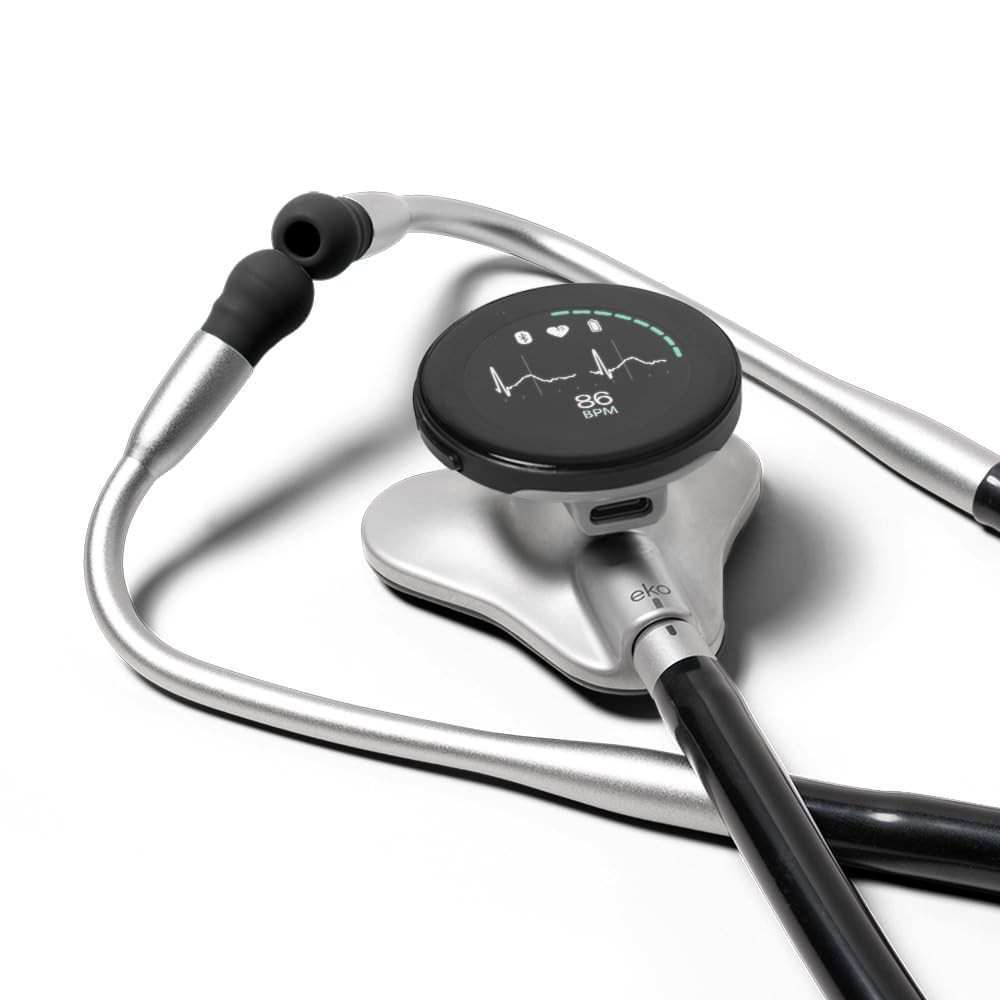 CORE 500™ Digital Stethoscope — 40X Amplification, Active Noise Cancellation, 3-