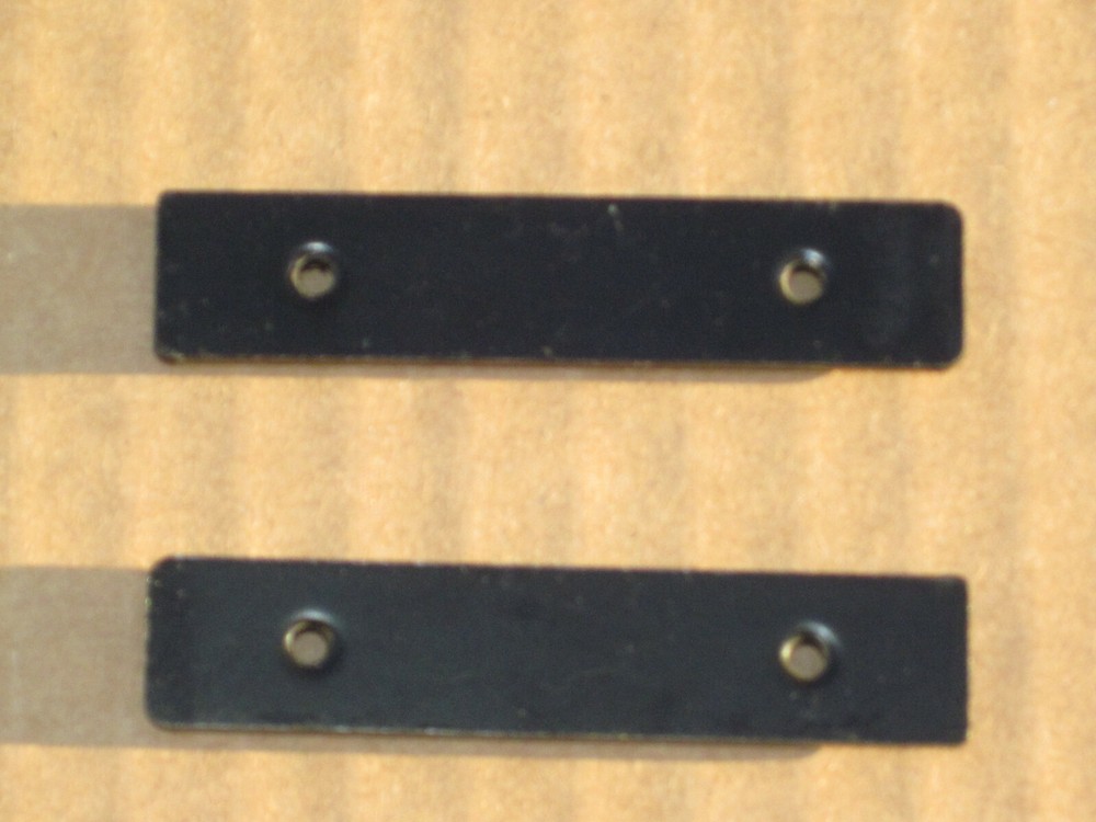 2 Technics 1200 1210 MK2 Bracket Support Bar Dust Cover Hinge Socket SFUP122-24