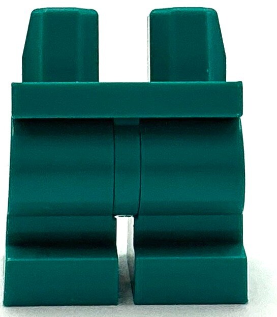 Lego New Minifigure Pants Dark Turquoise Medium Legs Plain Part