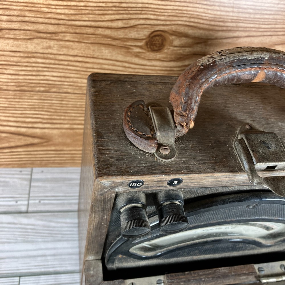 Weston DC Voltmeter Model 45 Vintage Untested