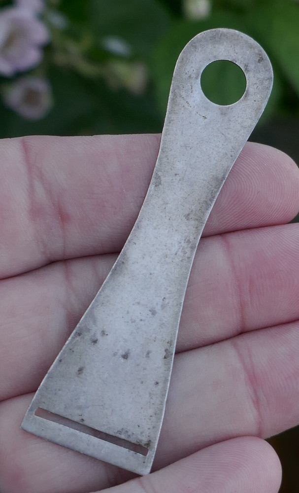 Antique Sterling Silver Ribbon Threader