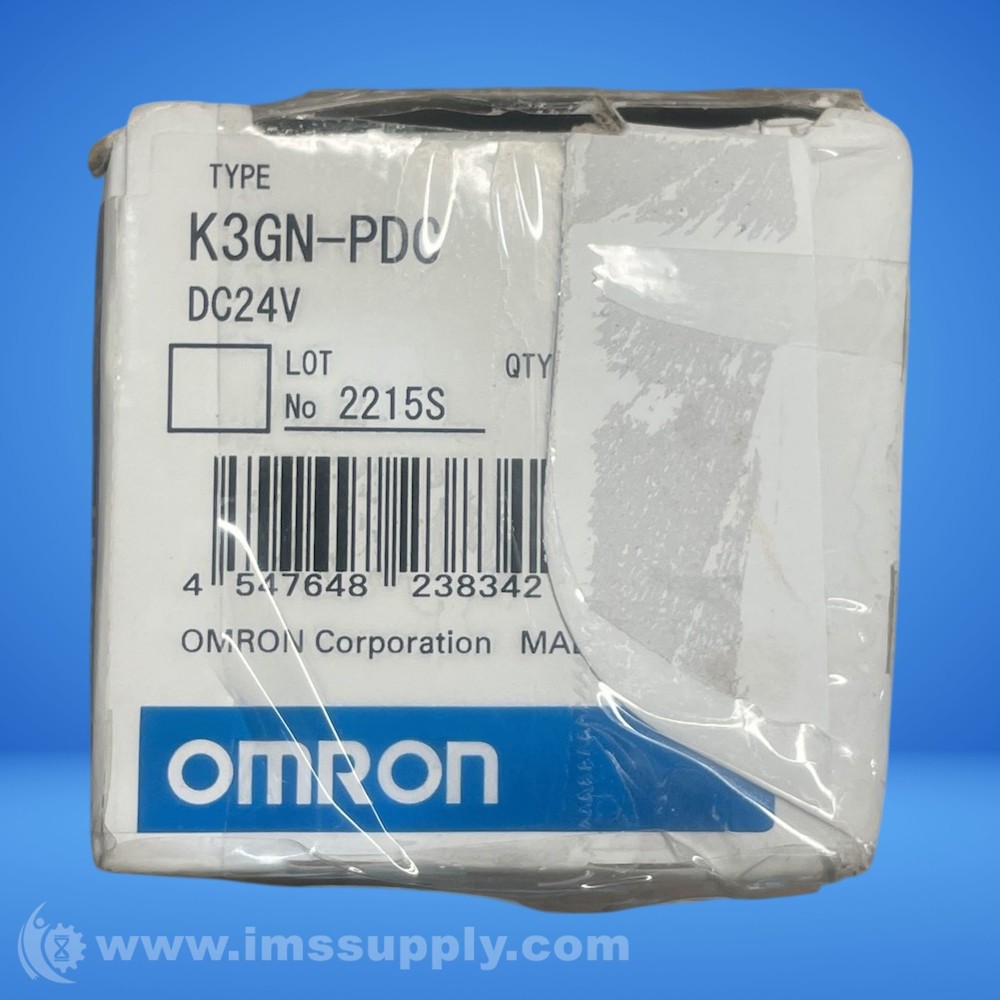Omron K3GN-PDC Digital Panel Meter FNOB