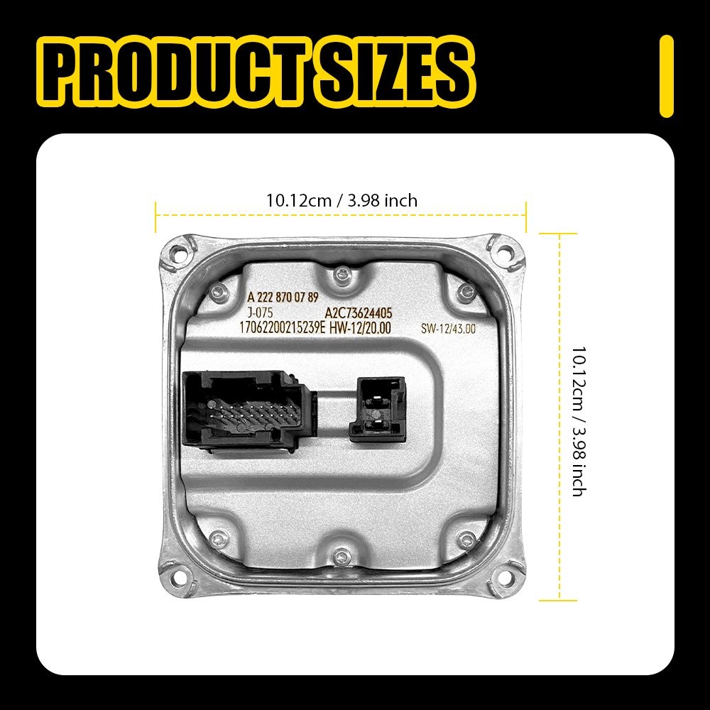 For 2014-16 Mercedes E / E350 / E400 / E550 / E63 AMG LED Headlight Module Unit