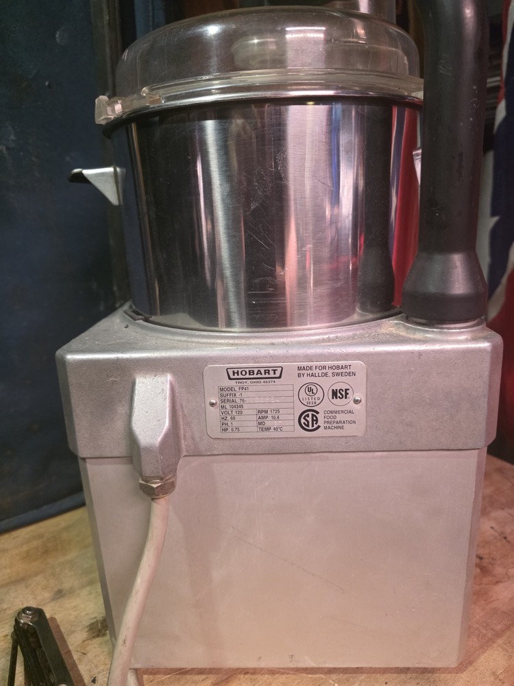 Hobart FP41 Batch Bowl Food Processor Commercial Model FP41