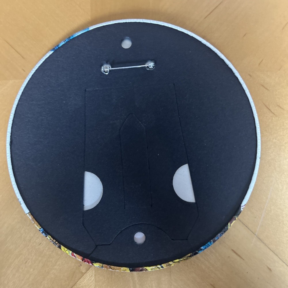 X-Men 6” Round Button ( Stand Up Back)