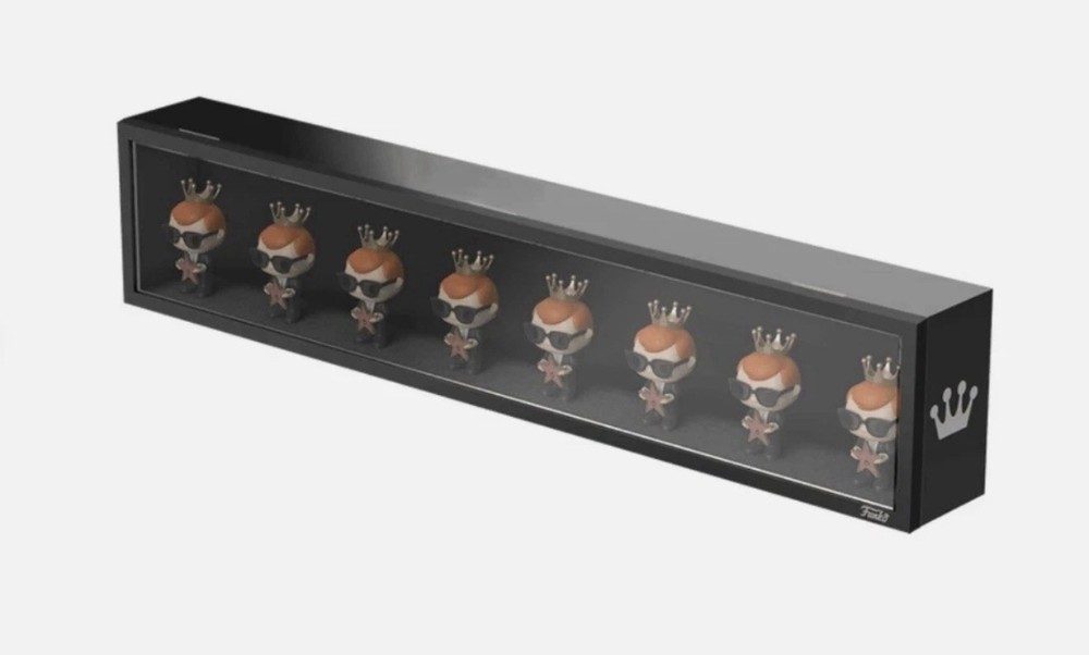 Funko Pop Display Case - 8 Pop Display Case Black
