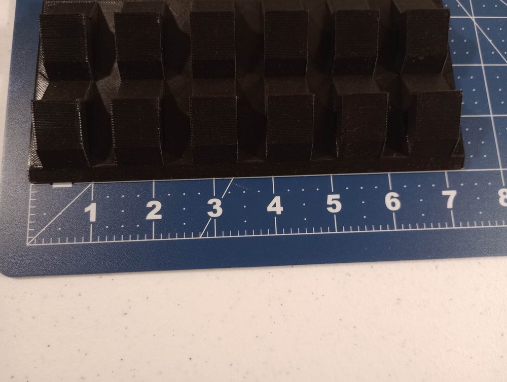 USB Stick Flash Drive Organizer Holder 3D Printed - Fits 12 USB Sticks!