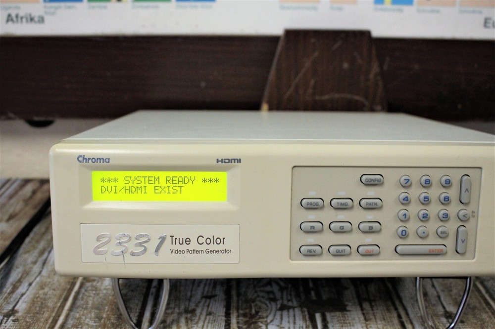 Chroma 2331 True Color Video Pattern Generator ( 6480)