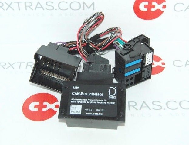 New BMW Interface to activate Reverse camera while driving 1289 E81 E90 E60 E70