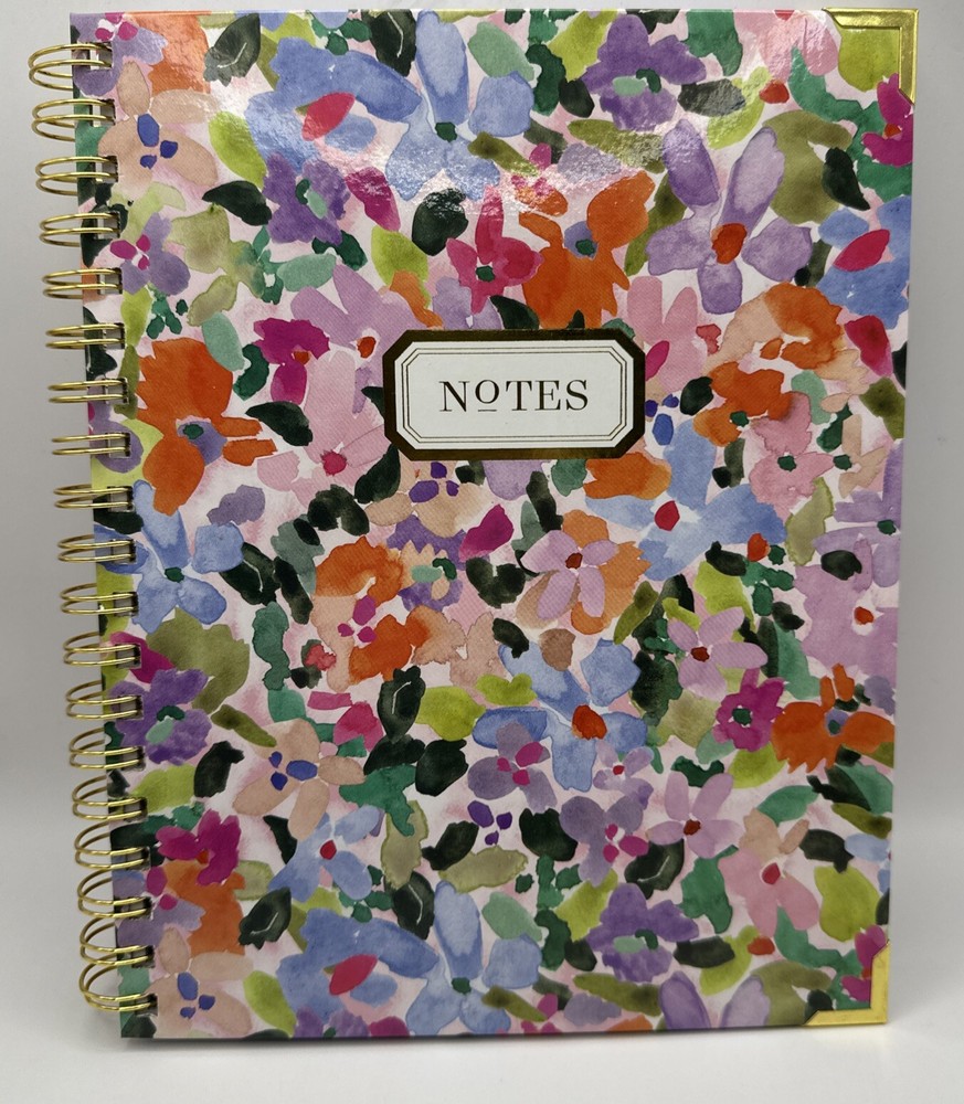 Day Deaigner Hardcover Lined Notebook.  Blurred Spring