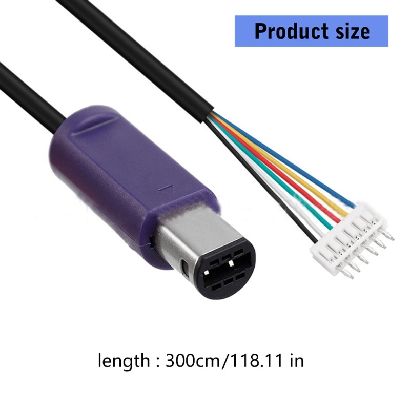 3 Meter Game Controller Cable Not Delay Copper Wire Flexible Resistant Wear for