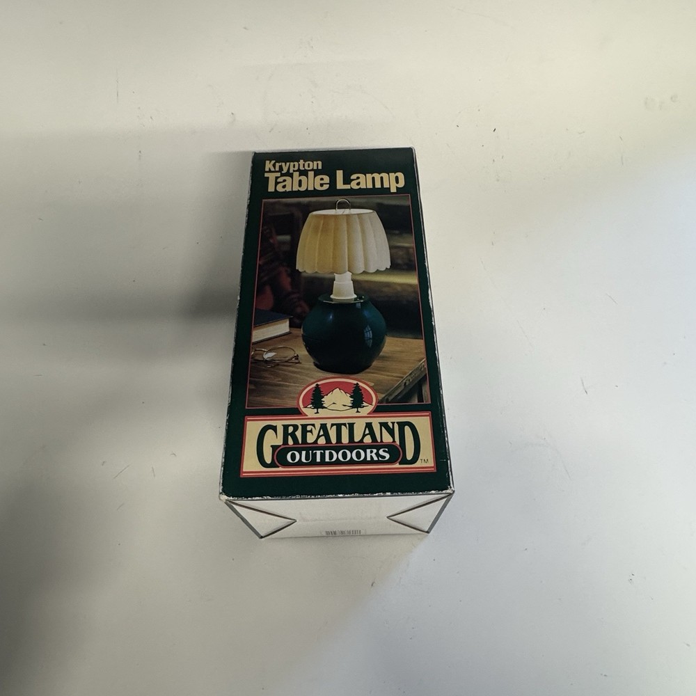 Krypton Table Lamp Greatland Outdoors Battery Operating Camping Light - Read