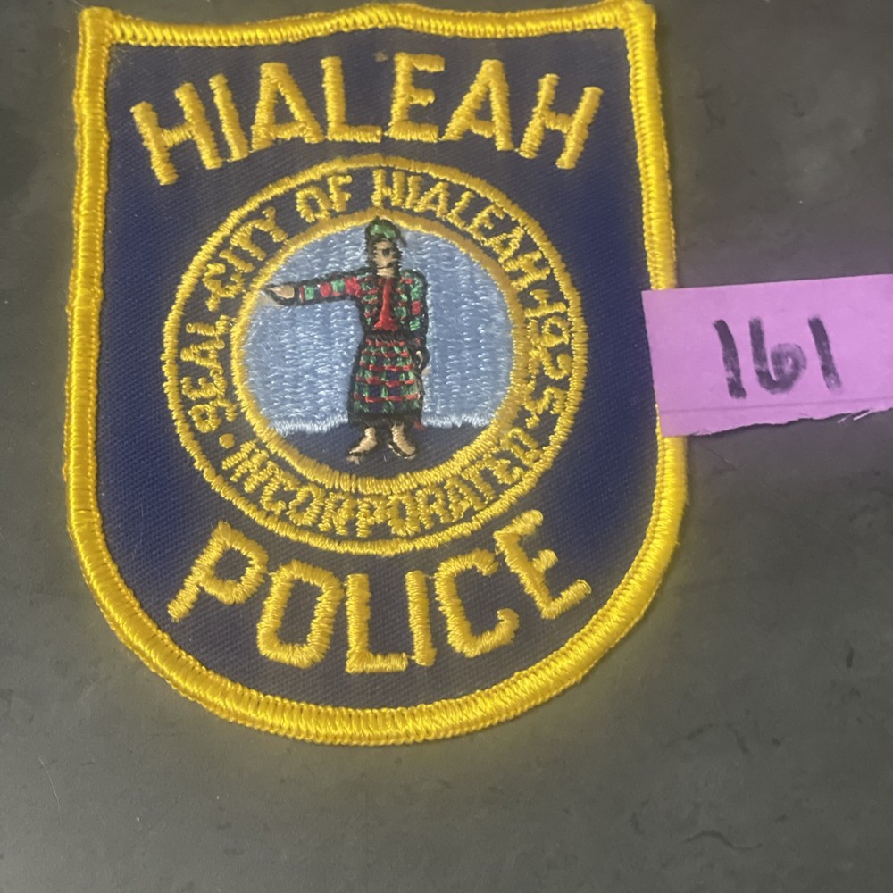 Hialeah FL Police Patch -161