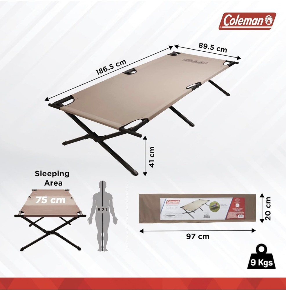 Coleman Trailhead II Military Camping Cot