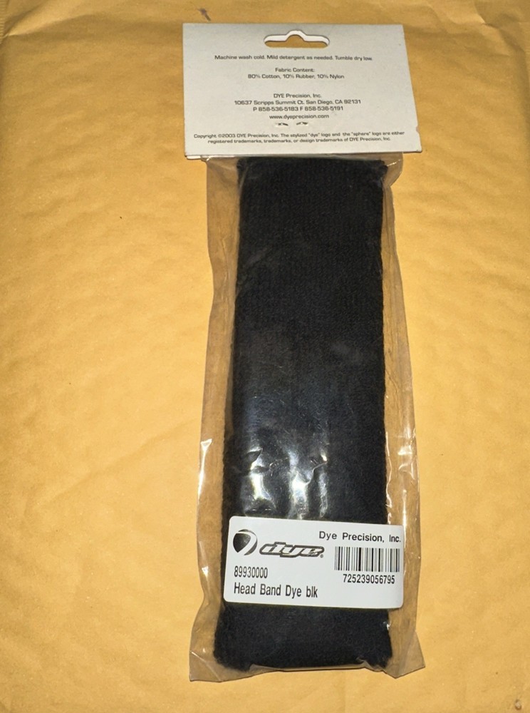 New Dye Sweat Band