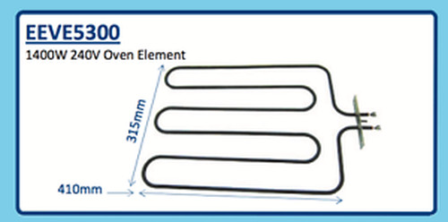 1400W 240V OVEN ELEMENT EEVE5300