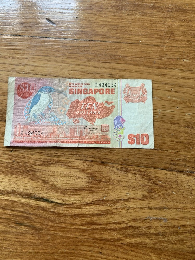 🇸🇬 Singapore $10 Dollars