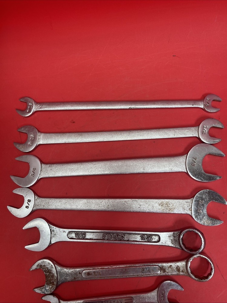 Mixed Drop Forged Wrench Lot 12