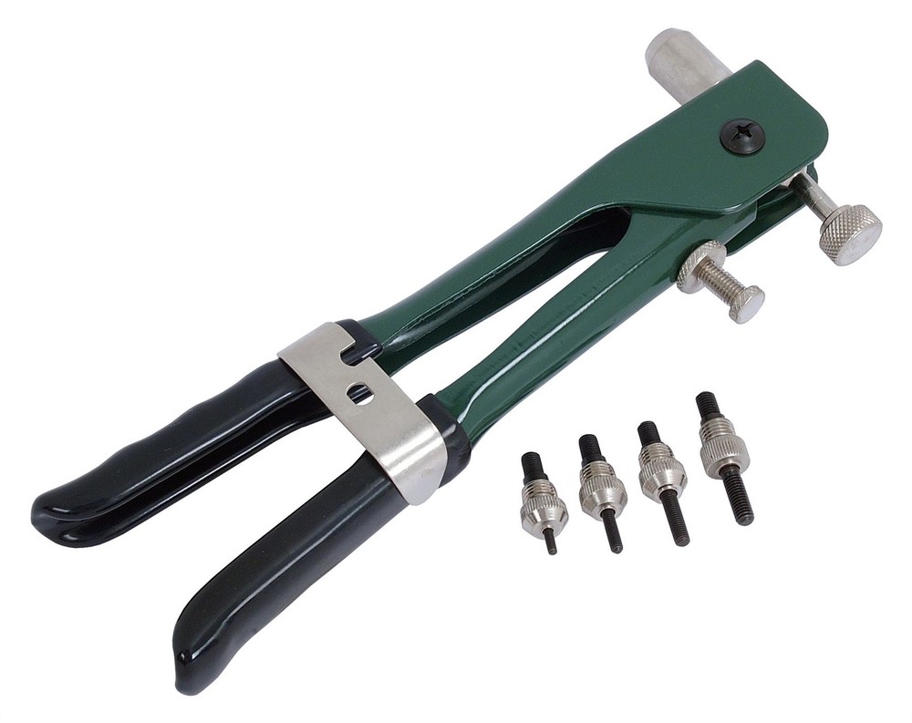 11pc Threaded Nut Rivet Gun M3-M6 Insert Tool Riveter Rivnut Nutsert Kit