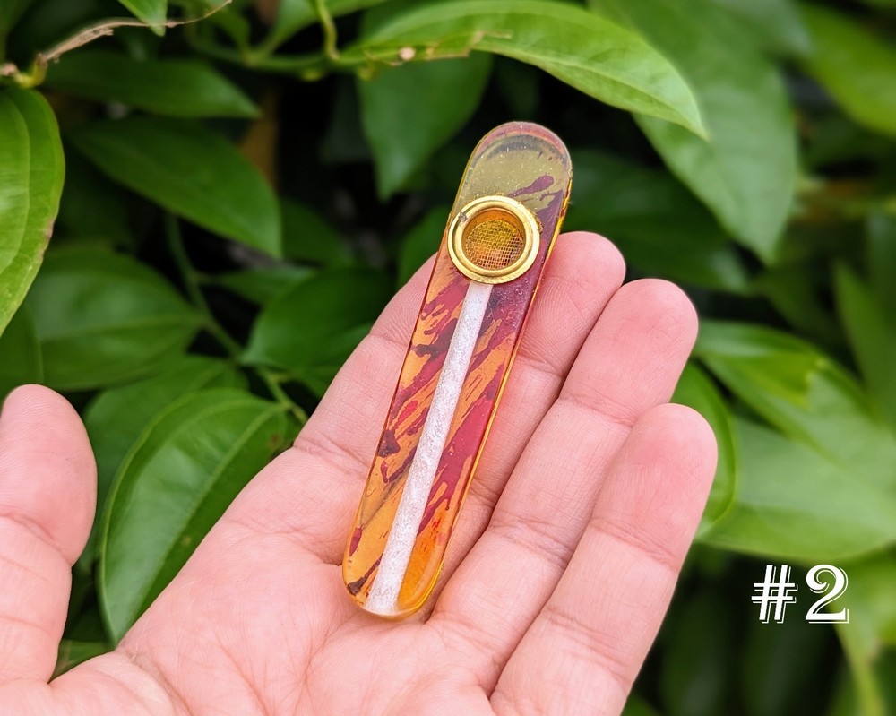 1 Acrylic Metal pipe