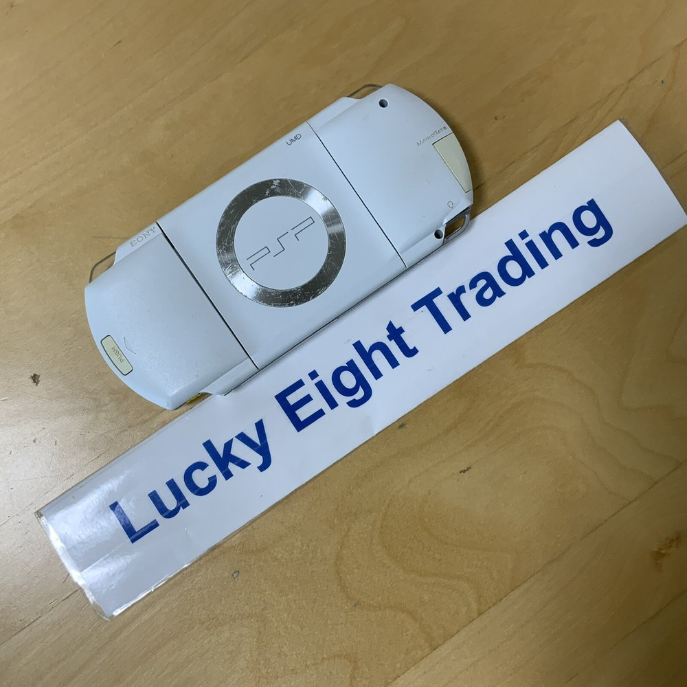 PSP 1000 Ceramic White Console only [H]