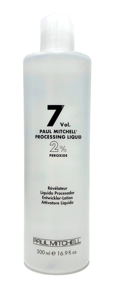 Paul Mitchell 7 Vol. 2% Peroxide Processing Liquid 16.9 oz New 100% Authentic