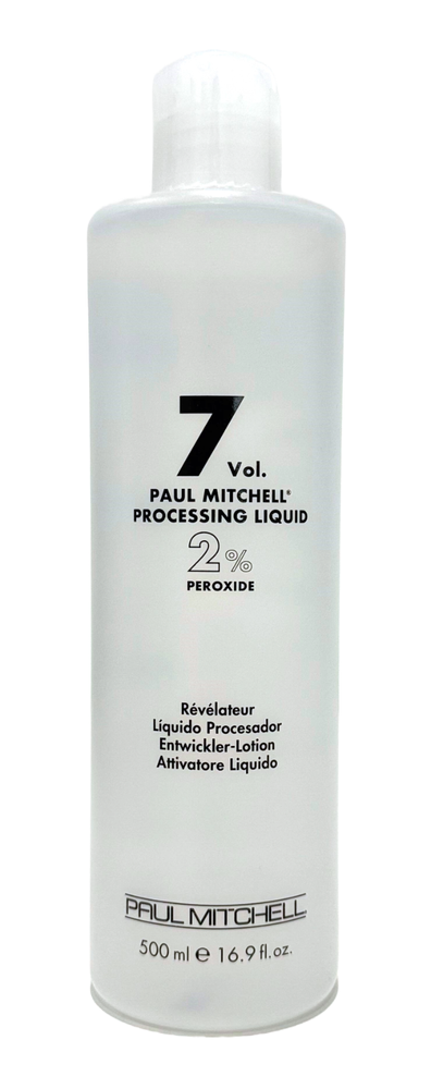 Paul Mitchell 7 Vol. 2% Peroxide Processing Liquid 16.9 oz New 100% Authentic