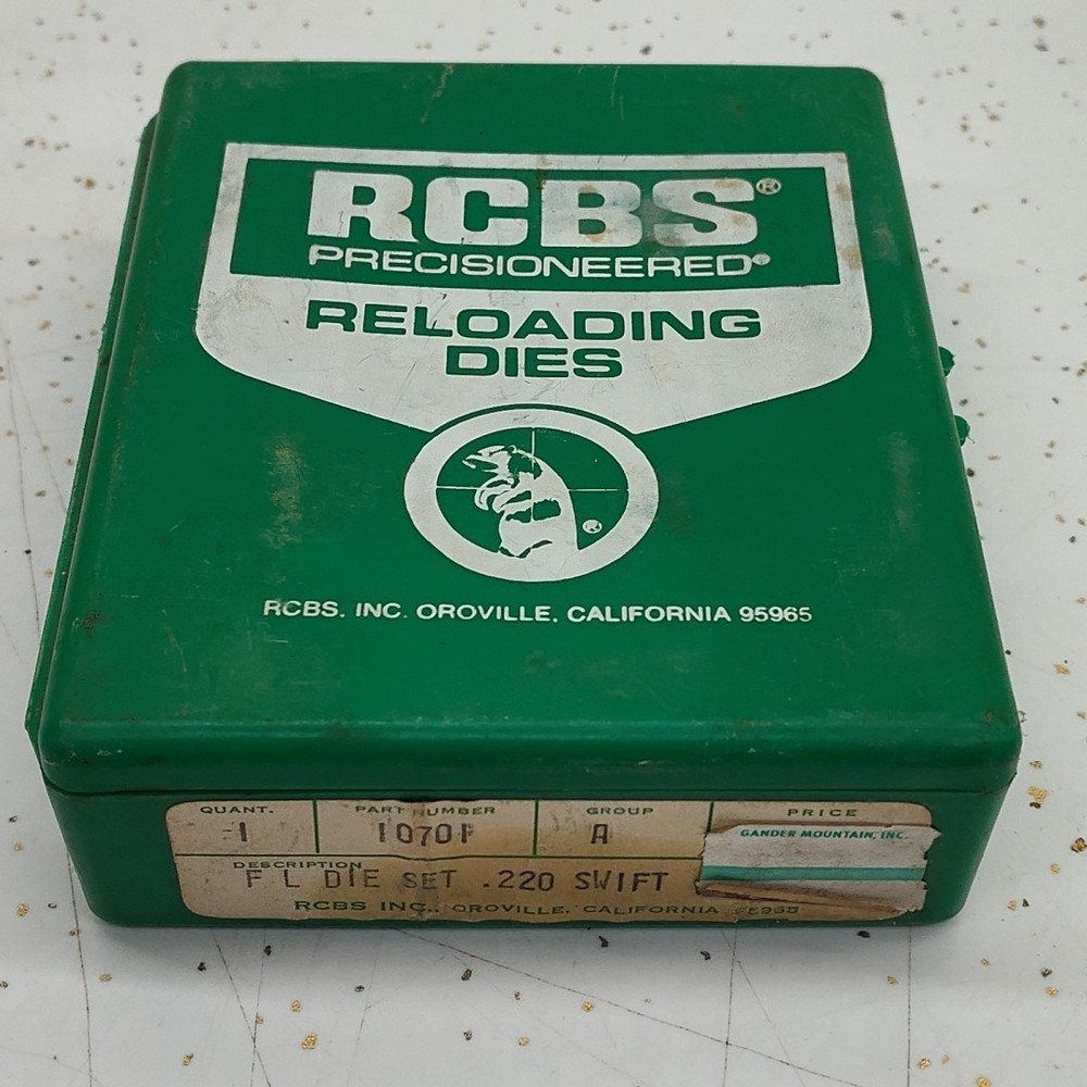 RCBS 220 Swift Reloading Dies 10701