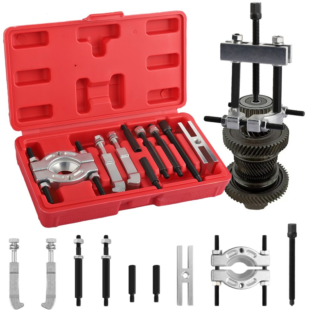 Bearing Separator(Mini) 9 pcs Puller Kit Includes Yoke & Extensions Pullers